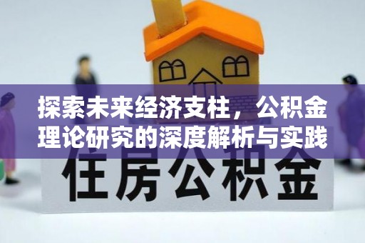 荥经探索未来经济支柱，公积金理论研究的深度解析与实践意义
