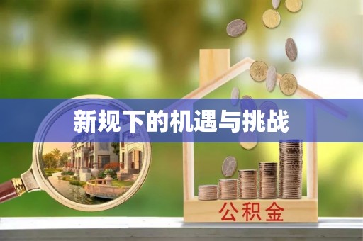 荥经新规下的机遇与挑战