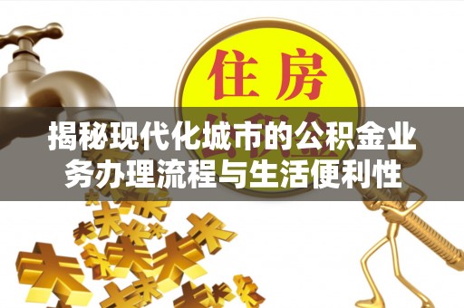 荥经揭秘现代化城市的公积金业务办理流程与生活便利性
