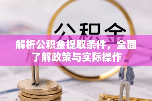 荥经解析公积金提取条件，全面了解政策与实际操作