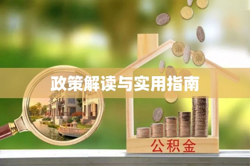 荥经政策解读与实用指南