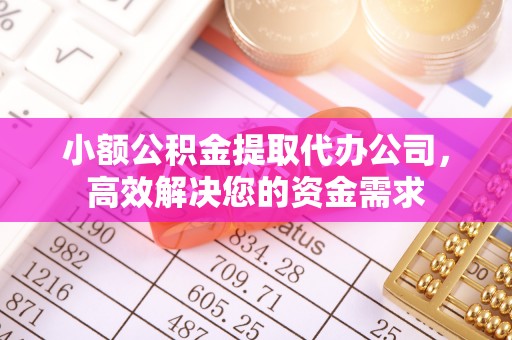 荥经小额公积金提取代办公司，高效解决您的资金需求