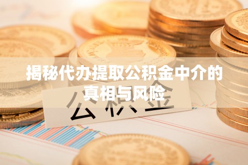 荥经揭秘代办提取公积金中介的真相与风险