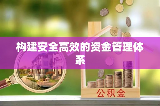 荥经构建安全高效的资金管理体系