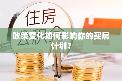 荥经政策变化如何影响你的买房计划？