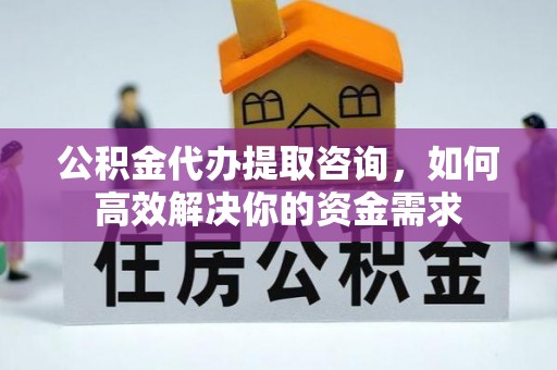 荥经公积金代办提取咨询，如何高效解决你的资金需求