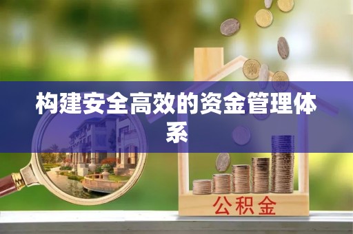 荥经构建安全高效的资金管理体系