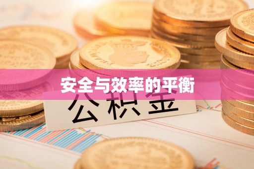 荥经安全与效率的平衡