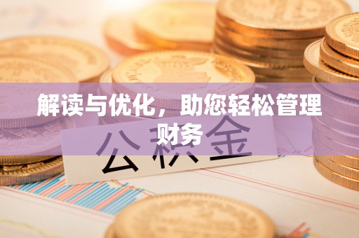荥经解读与优化，助您轻松管理财务