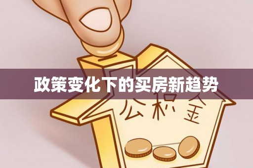 荥经政策变化下的买房新趋势