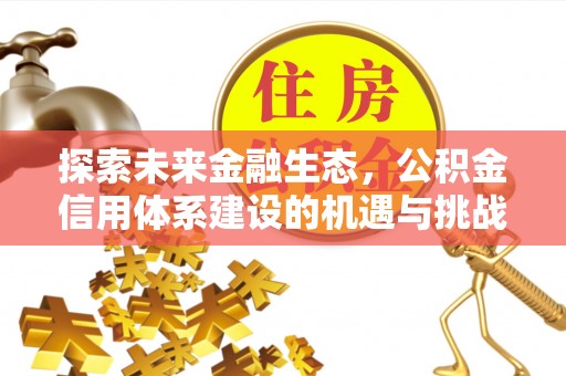 荥经探索未来金融生态，公积金信用体系建设的机遇与挑战