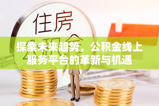 荥经探索未来趋势，公积金线上服务平台的革新与机遇