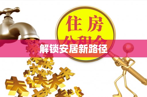 荥经解锁安居新路径
