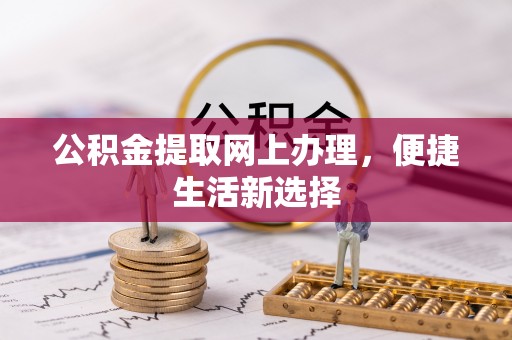 荥经公积金提取网上办理，便捷生活新选择