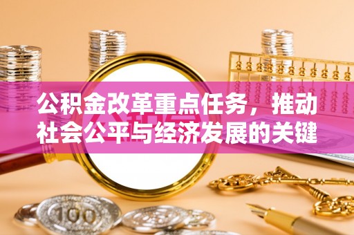 荥经公积金改革重点任务，推动社会公平与经济发展的关键一步