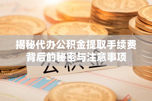 荥经揭秘代办公积金提取手续费背后的秘密与注意事项