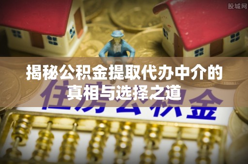 荥经揭秘公积金提取代办中介的真相与选择之道
