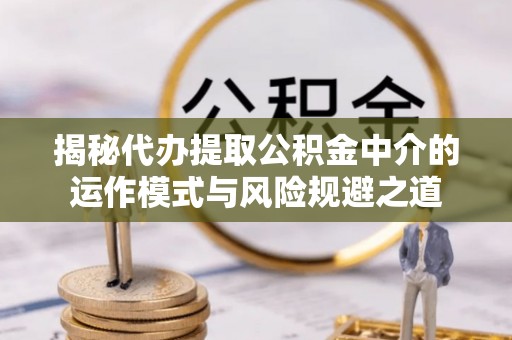 荥经揭秘代办提取公积金中介的运作模式与风险规避之道