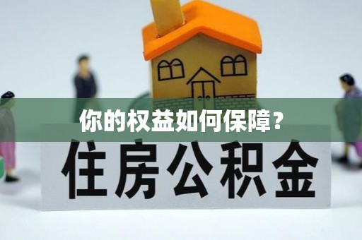 荥经你的权益如何保障？