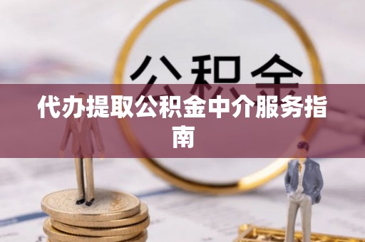荥经代办提取公积金中介服务指南