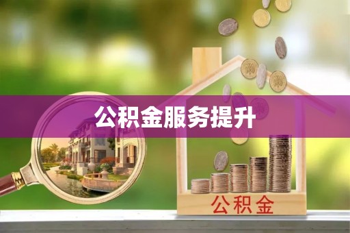 荥经公积金服务提升