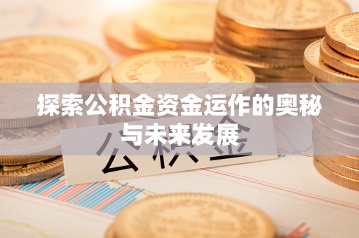 荥经探索公积金资金运作的奥秘与未来发展