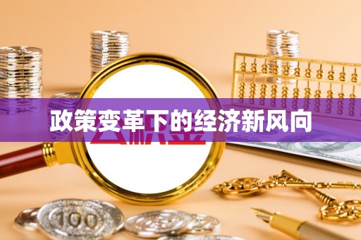 荥经政策变革下的经济新风向