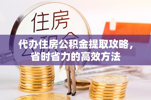 荥经代办住房公积金提取攻略，省时省力的高效方法