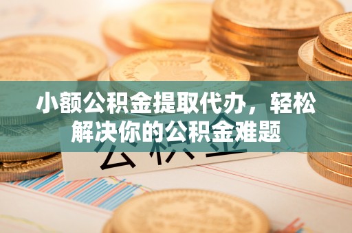 荥经小额公积金提取代办，轻松解决你的公积金难题